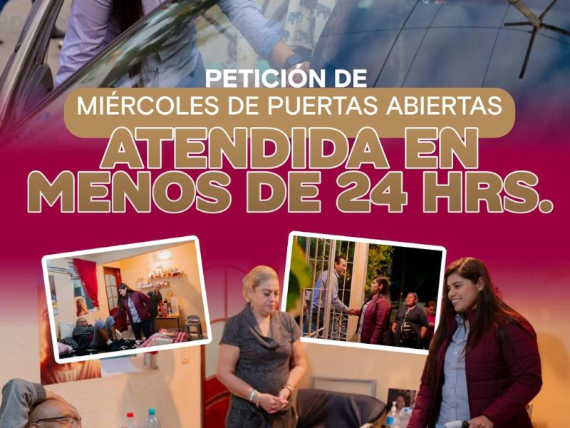 Presidenta municipal atiende de manera inmediata necesidades de pozarricenses