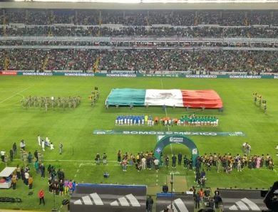 México vs. Islandia: Rinden homenaje a las Fuerzas Armadas previo al partido