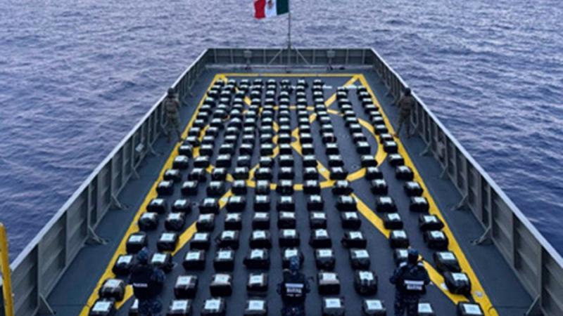 Aseguran dos toneladas de cocaína en costas de Acapulco, Guerrero