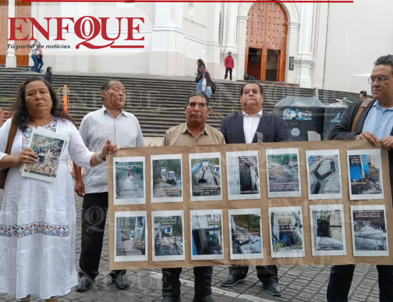 Denuncian despojo, contaminación y omisiones institucionales en Tehuipango; presentan pruebas legales y exigen intervención urgente