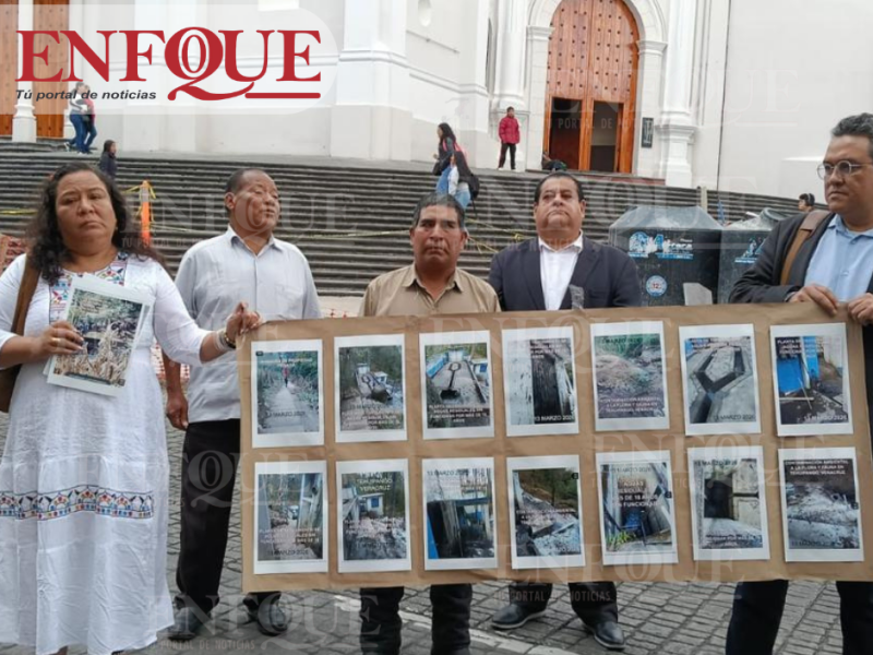 Denuncian despojo, contaminación y omisiones institucionales en Tehuipango; presentan pruebas legales y exigen intervención urgente