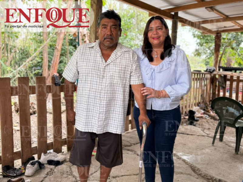 Diputada Laura Mejía entrega apoyos asistenciales en comunidades de Coatzintla
