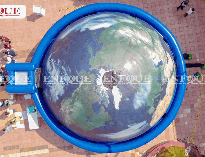 GOBIERNO DE POZA RICA ACERCA EXPERIENCIA EDUCATIVA AMBIENTAL CON PLANETARIO MÓVIL