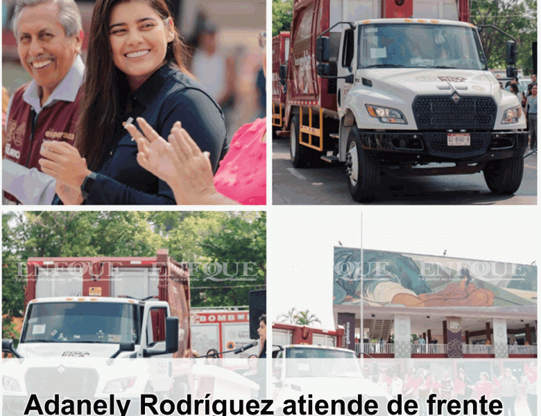 Adanely Rodríguez atiende de frente el problema de recolección de basura