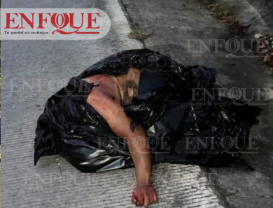 Localizan restos humanos en bolsa negra en Coatzintla