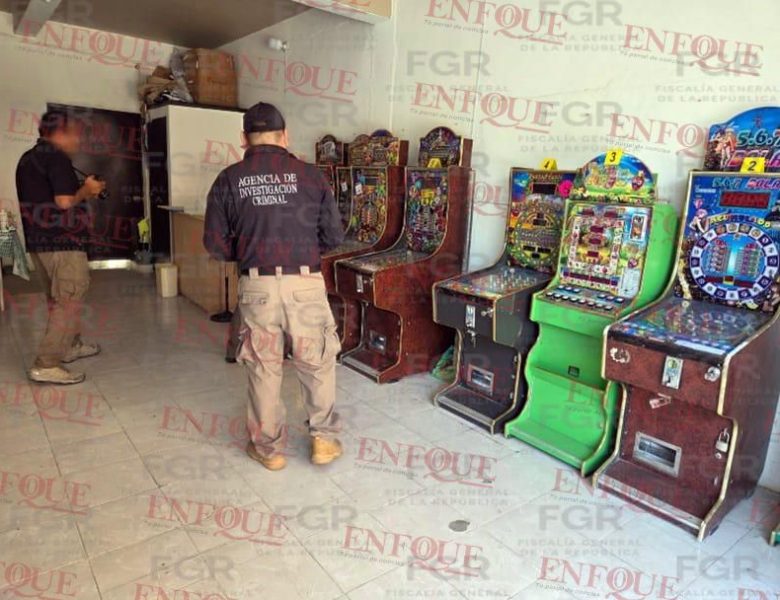 FGR asegura 19 tragamonedas y detiene a dos en Tamiahua