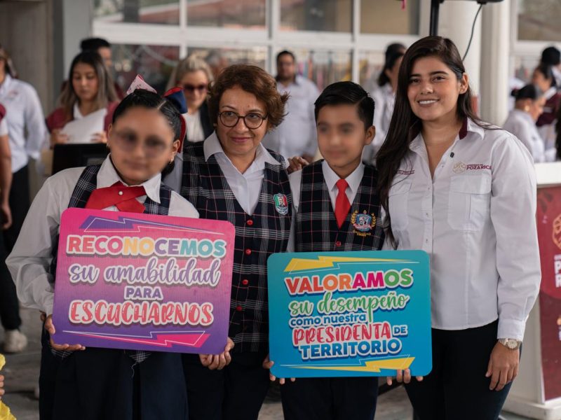 GOBIERNO DE POZA RICA FORTALECE VALORES CÍVICOS EN LA NIÑEZ POZARRICENSE