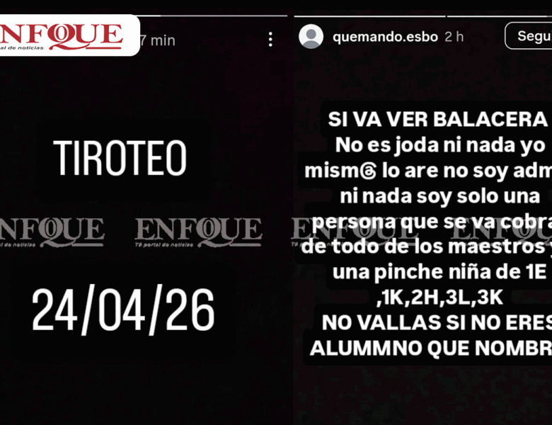 Alerta en la ESBO: Circulan amenazas de tiroteo en redes