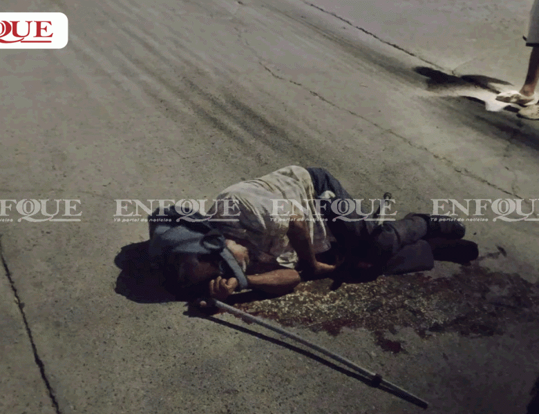 Fallece adulto mayor atropellado en la colonia Nuevo Progreso, en Poza Rica