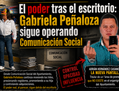 Gabriela Peñaloza el poder tras el escritorio