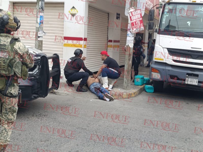 Terror en el corazón de Tuxpan: ataque armado en carnicería deja cuatro heridos