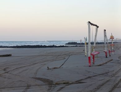 Fallece turista tras ser rescatado del mar en playa de Tuxpan