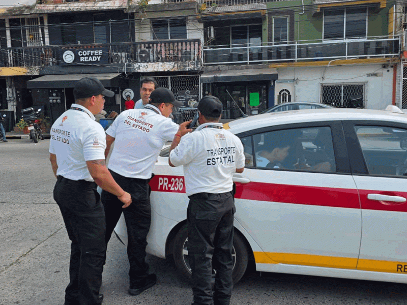 Transporte Estatal mete orden a taxis y advierte: no está autorizado el cobro de 15 pesos